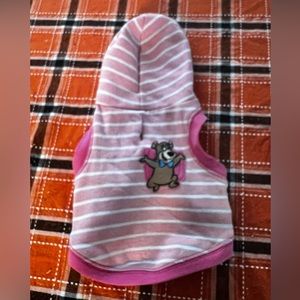 Yogi bear dog hoodie
